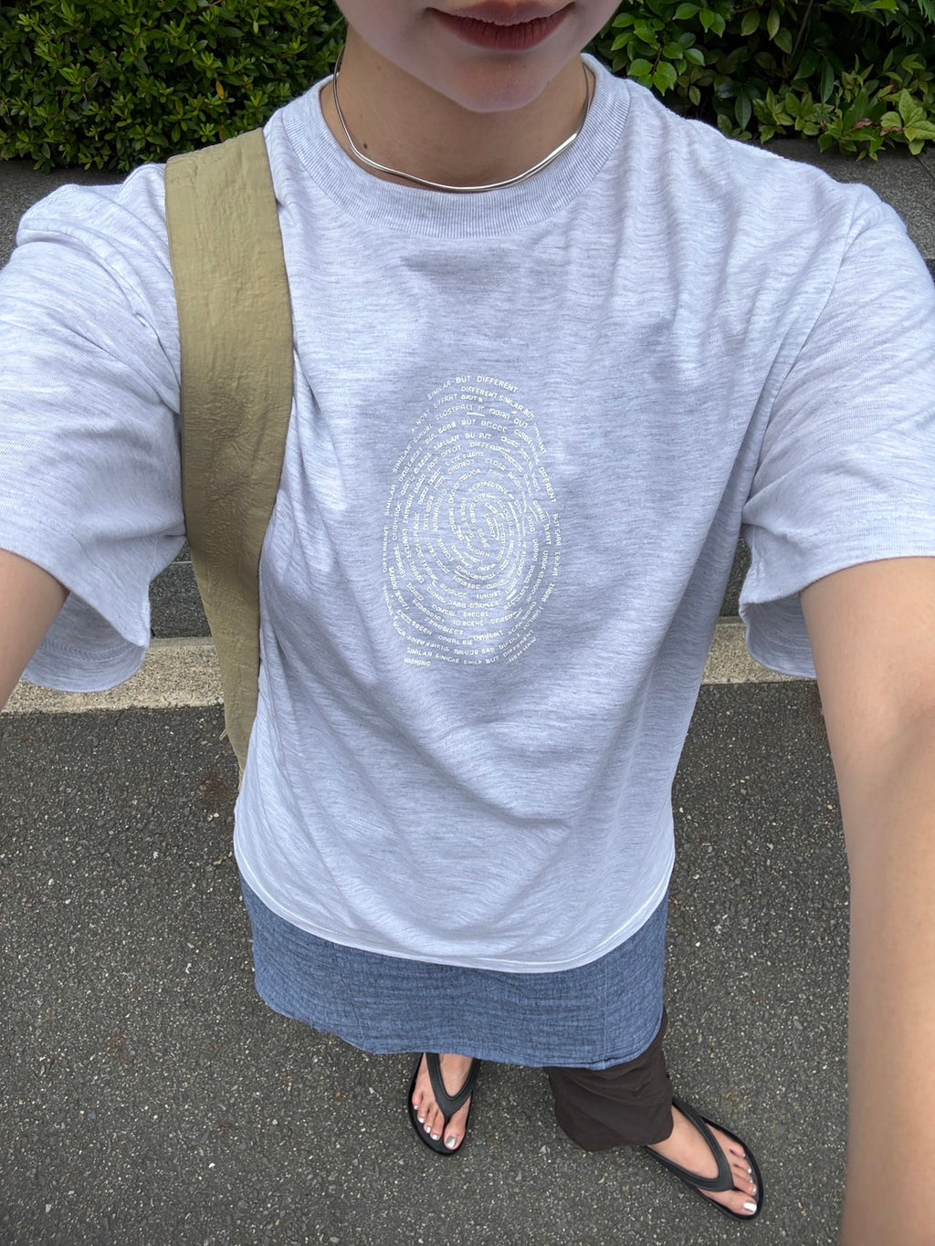 HEMHAW × warming "DABS" tee