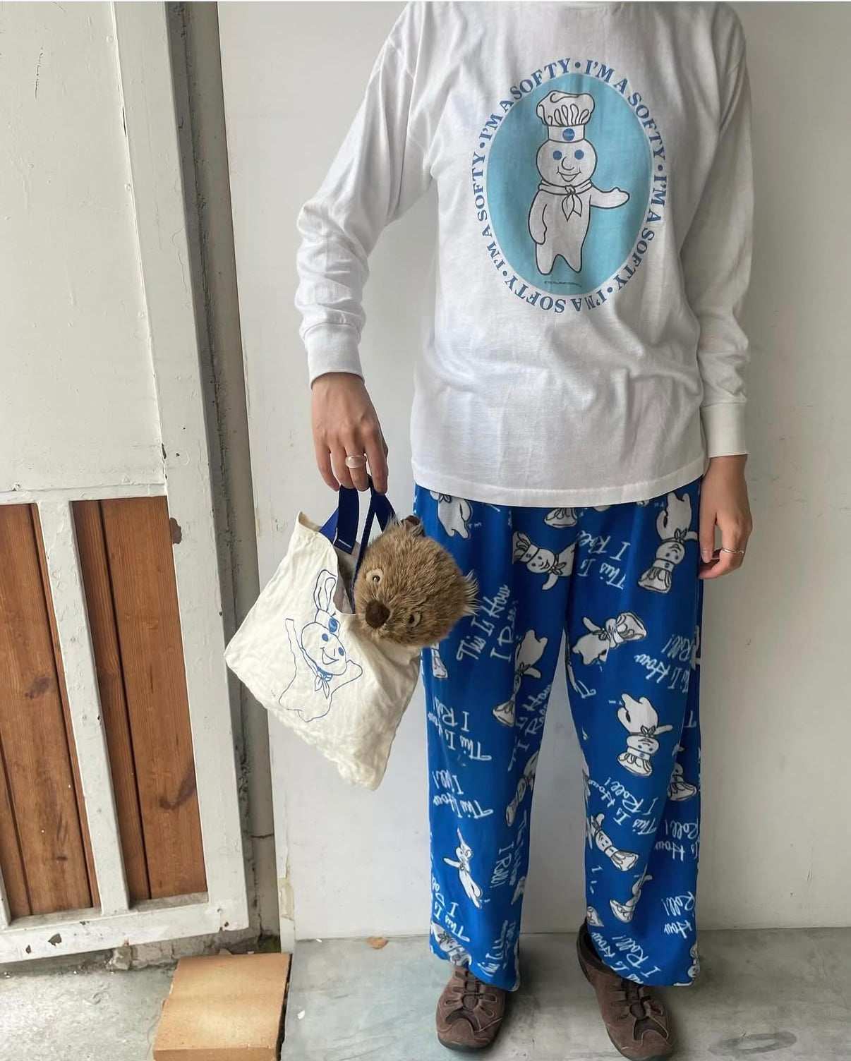 PILISBURY DOUGH BOY LONG SLEEVE SHIRT