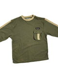 Military Two-Tone Cut & Sew